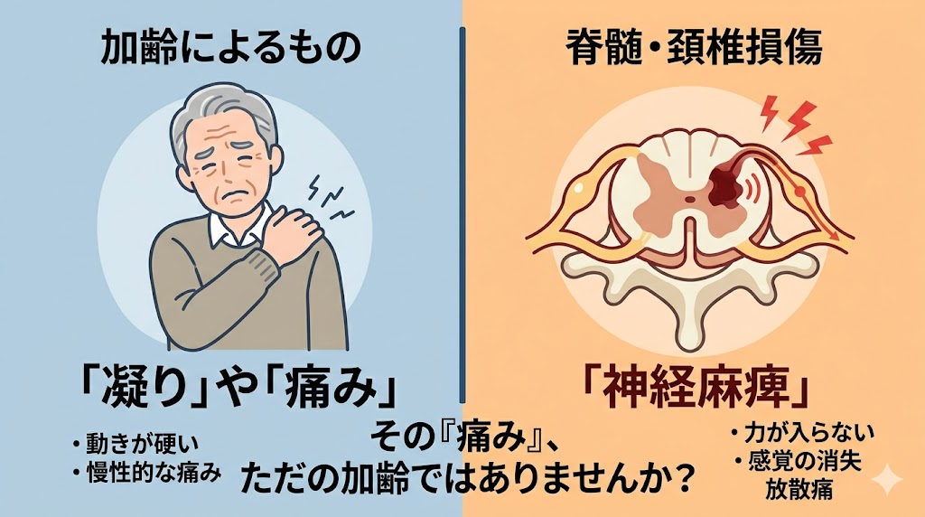 脊髄損傷・頚椎損傷|「加齢とは違う」麻痺・神経症状の具体的な書き方 - 中四国障害年金相談センター 請川社会保険労務士事務所