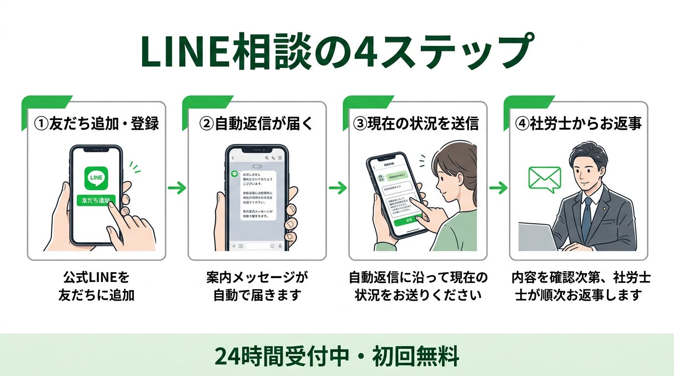 LINE相談図解