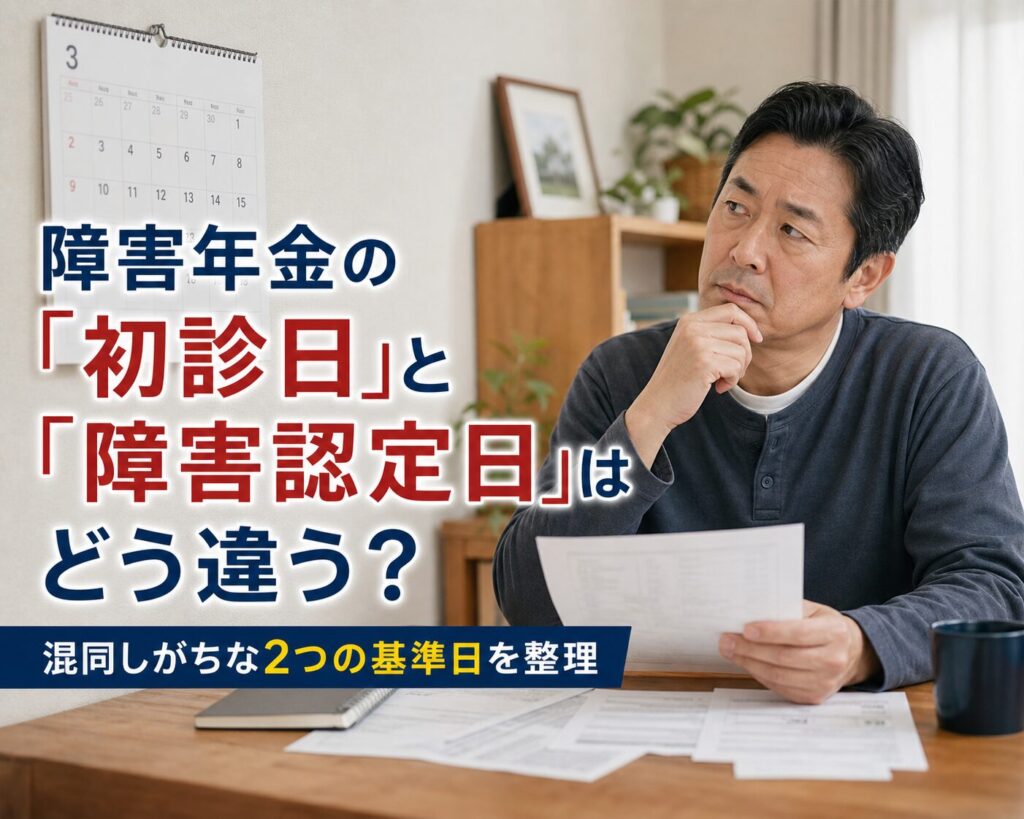 初診日認定日11