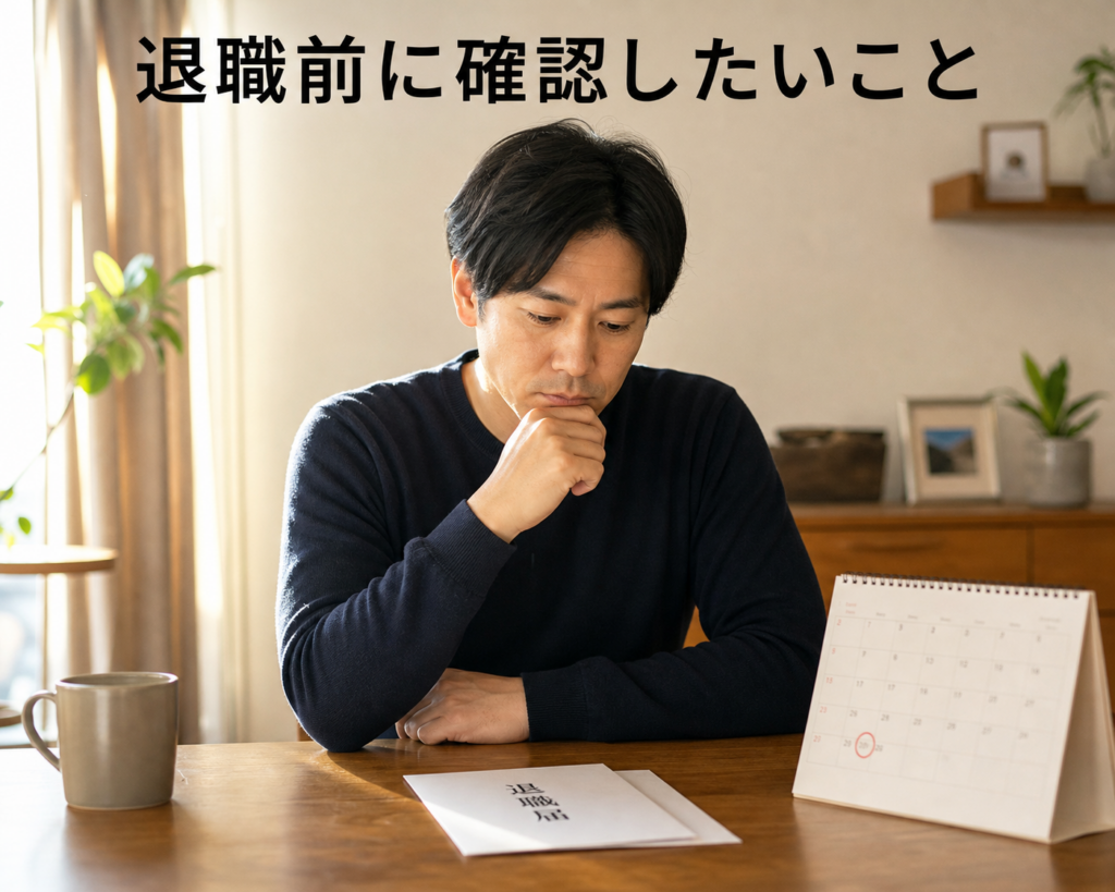 退職前1