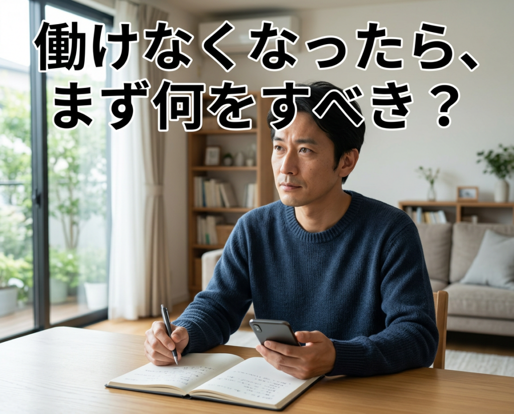 働けなくなったら1