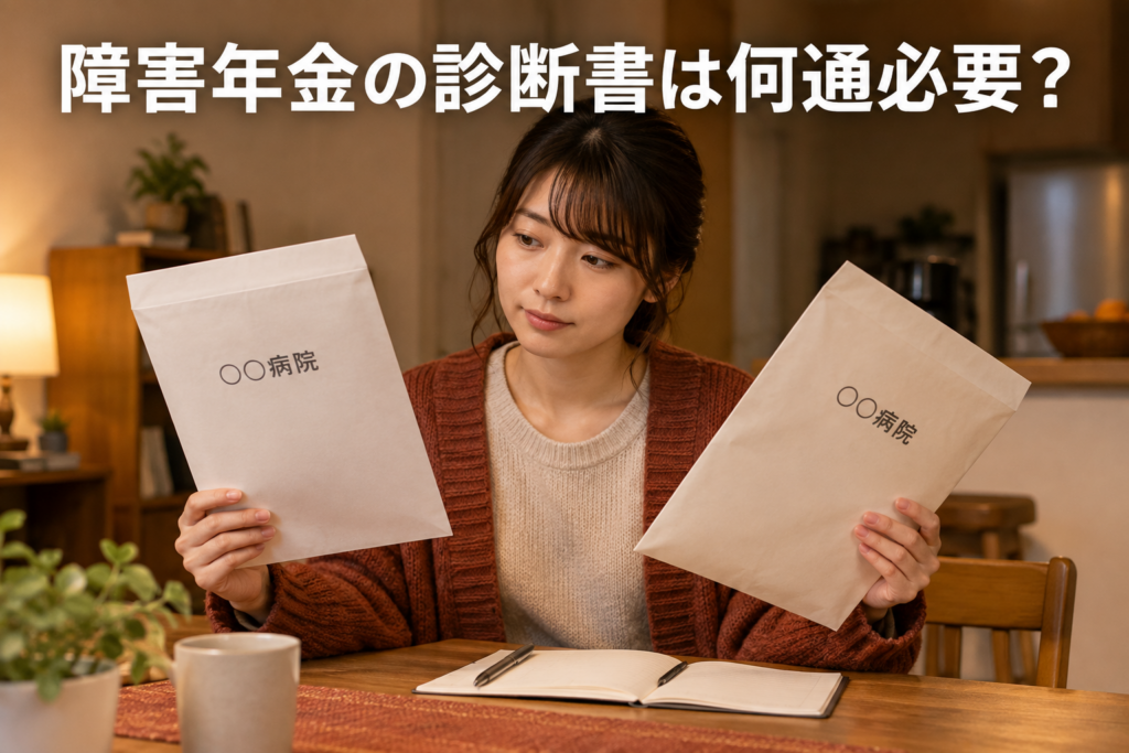 診断書何通必要1