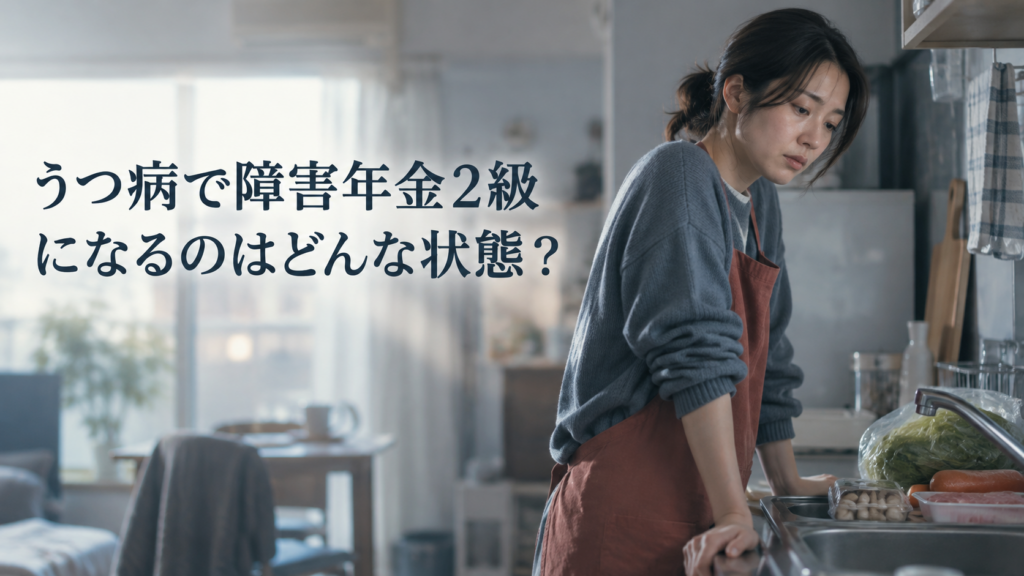 うつ病で2級1