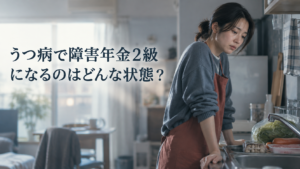 うつ病で2級1